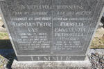 LEMMER Cornelius Pieter Uys 1890-1958 & Cornelia Emmerentia Petronella FOURIE 1894-1987