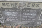 SCHEEPERS Johannes Christoffel Landman 1881-1946 & Wilhelmina MÜLLER 1893-1976