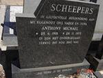 SCHEEPERS Anthony Michael 1919-1975