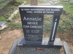 KRUGER Annatjie nee VAN-EMMENIS 1960-2011