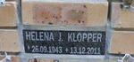 KLOPPER Helena J. 1943-2011