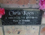 KOEN Chris 1965-2017