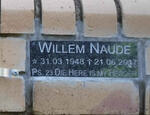 NAUDE Willem 1948-2017