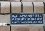 SWANEPOEL D. J. 1920-2007
