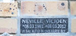 VILJOEN Neville 1961-2012