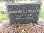 VILJOEN Marthinus C.L. 1887-1955