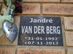 BERG Jandré, van der 1992-2013