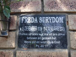 STRYDOM Freda 1938-2013