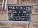 VUUREN Clifford, van 1974-2017