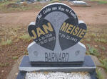 BARNARD Jan 1936-2013 & Meisie 1945-