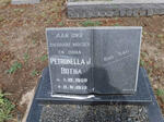 BOTHA Petronella J. 1908-1973