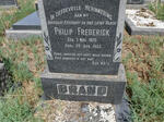 BRAND Philip Frederik 1876-1955