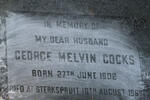 COCKS George Melvin 1902-1968