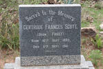 SCOTT Gertrude Frances nee FROST 1883-1961
