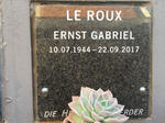 ROUX Ernst Gabriel, le 1944-2017
