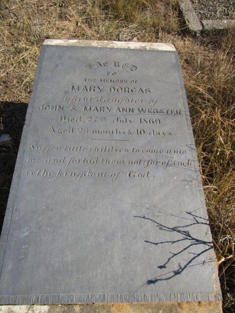 WEBSTER Mary Dorcas -1869