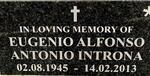 INTRONA Eugenio Alfonso Antonio 1945-2013