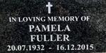 FULLER Pamela 1932-2015