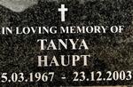 HAUPT Tanya 1967-2003