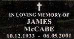 McCABE James 1933-2001