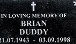 DUDDY Brian 1943-1998