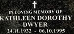 DWYER Kathleen Dorothy 1932-1995