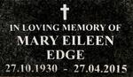 EDGE Mary Eileen 1930-2015