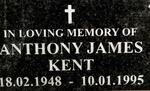 KENT Anthony James 1948-1995