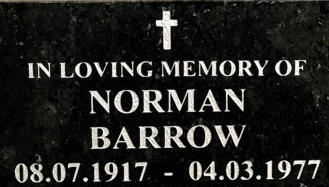 BARROW Norman 1917-1977