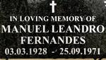 FERNANDES Manuel Leandro 1928-1971