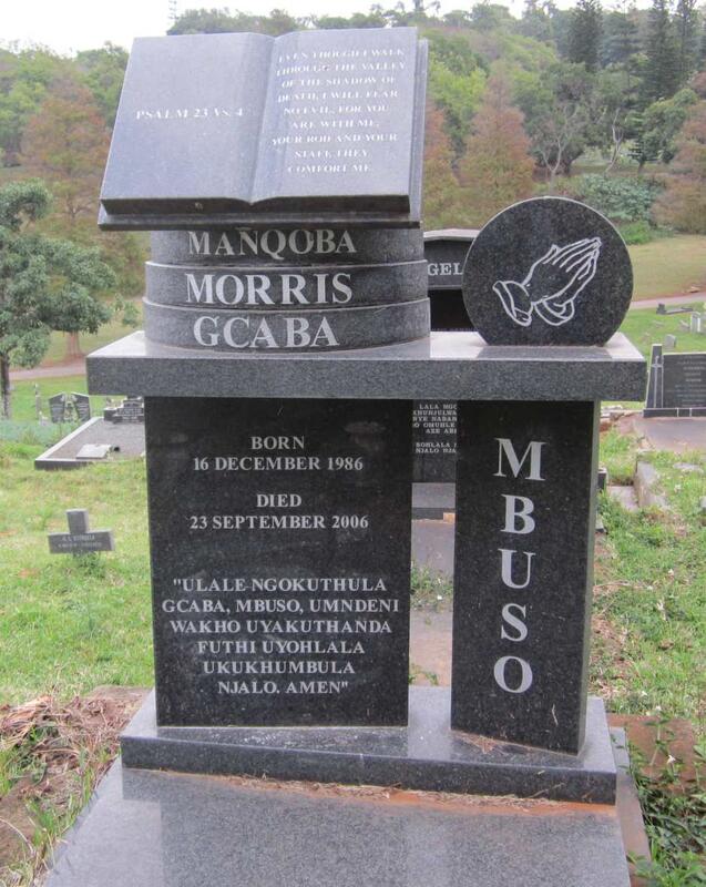 GCABA Manqoba Morris 1986-2006