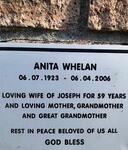 WHELAN Anita 1923-2006