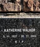 WALKER Katherine 1927-2002