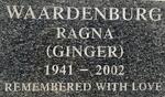 WAARDENBURG Ragna 1941-2002