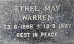WARREN Ethel May 1898-1987