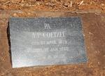 COETZEE  A.P. 1873-1950