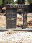 COETZEE Mariet 1914-1999
