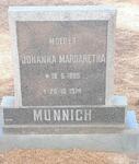 MUNNICH Johanna Margaretha 1895-1974