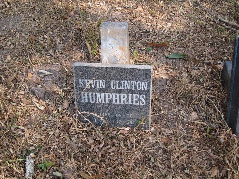 HUMPHRIES Kevin Clinton 1966-2007