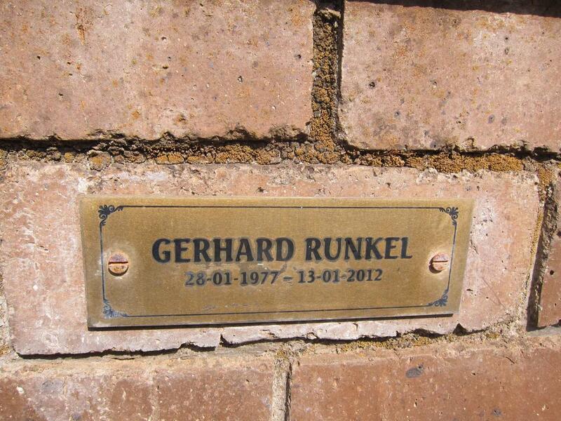 RUNKEL Gerhard 1977-2012
