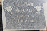 METCALF Cyril David 1925-1984