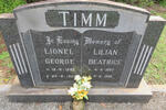 TIMM Lionel George 1893-1965 & Lilian Beatrice 1897-1990