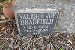 BRADFIELD Valerie Joy 1953-2000