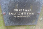 EVANS Frank & Emily Lovett