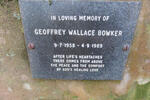BOWKER Geoffrey Wallace 1958-1989