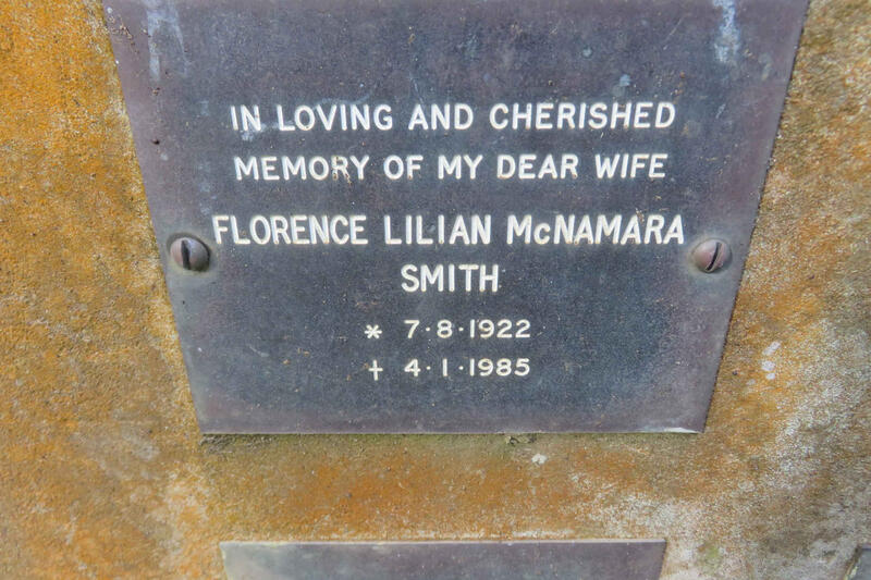 SMITH Florence Lilian McNamara 1922-1985