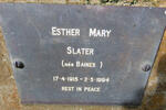 SLATER Esther Mary nee BAINES 1915-1994