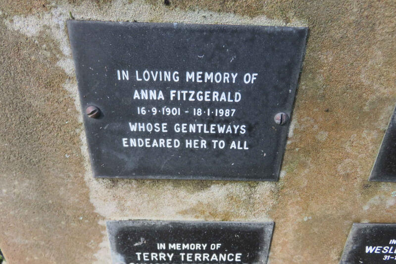 FITZGERALD Anna 1901-1987