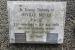 HALSE Neville Meyer 1888-1962 & Gertrude Margaret :: HALSE Donald Neville 1920-1986
