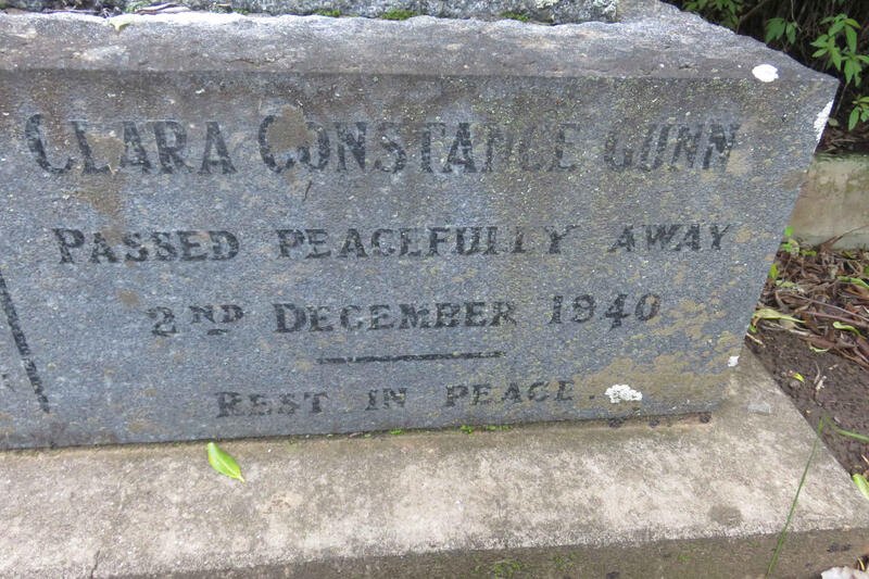 GUNN Clara Constance -1940